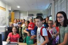 O ochronie przeciwpożarowej z uczniami szkoły podstawowej