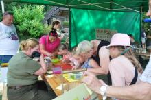 Odjazdowe stoisko na Festynie Odjazdowa Gmina