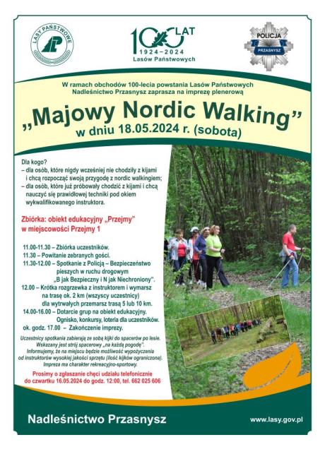 Majowy Nordic Walking